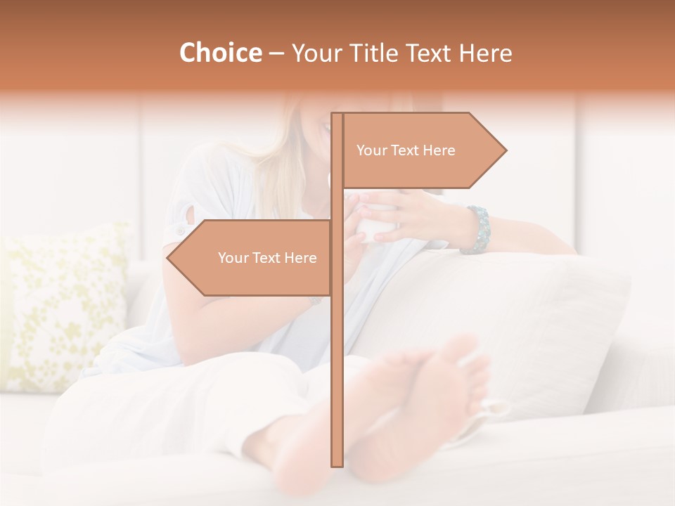 Portrait Young House PowerPoint Template