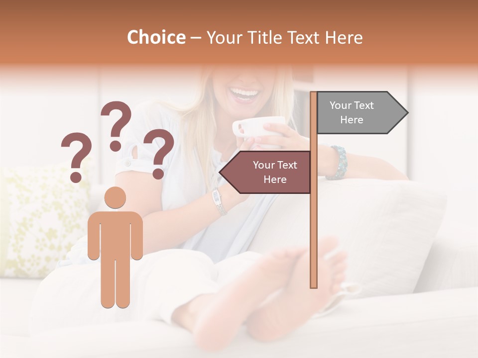 Portrait Young House PowerPoint Template