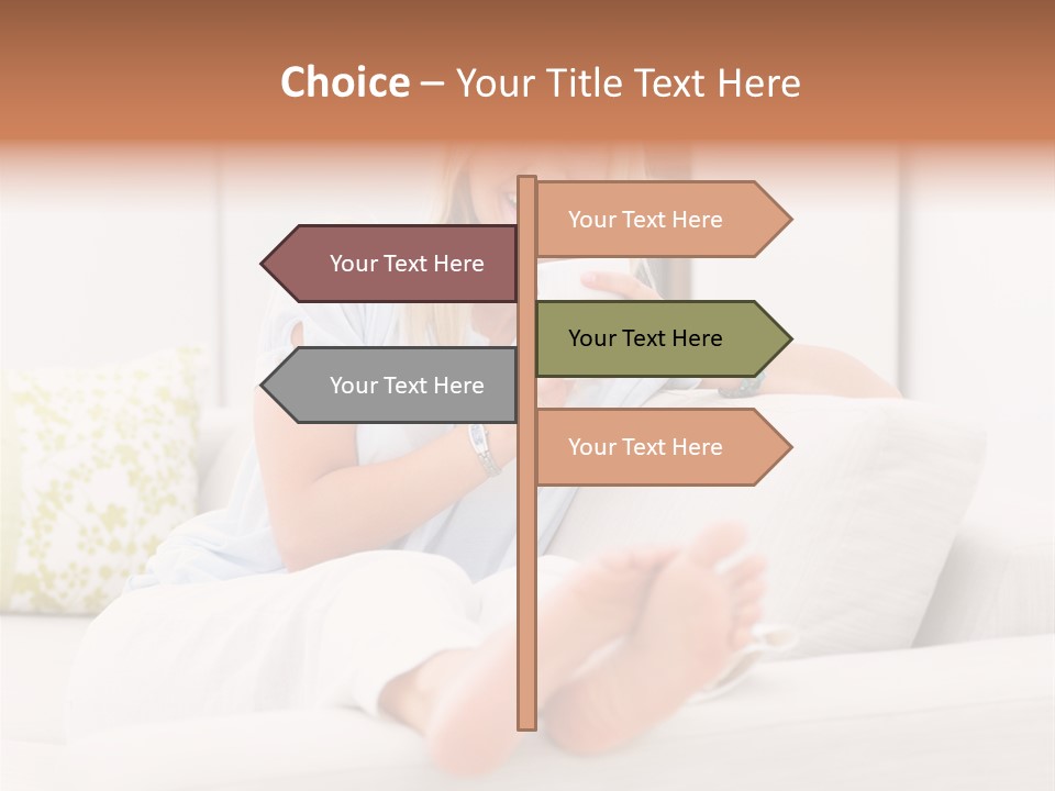 Portrait Young House PowerPoint Template