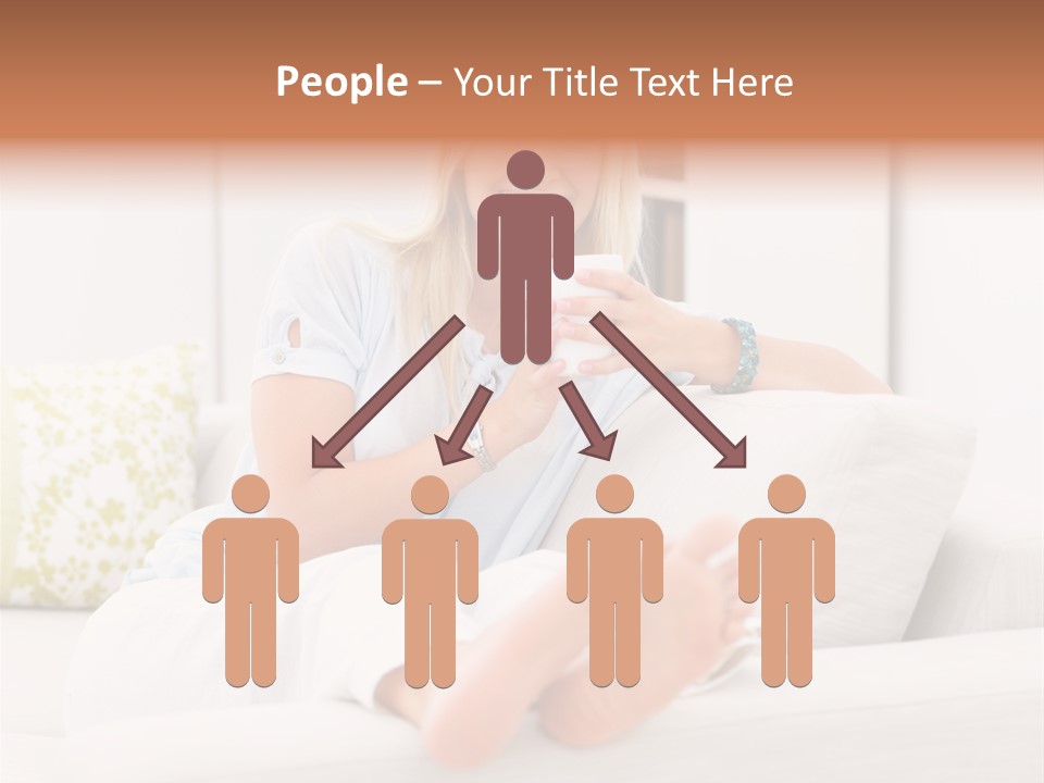 Portrait Young House PowerPoint Template