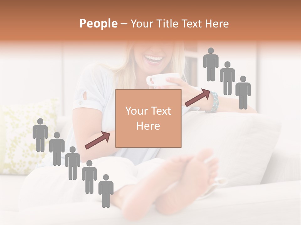 Portrait Young House PowerPoint Template