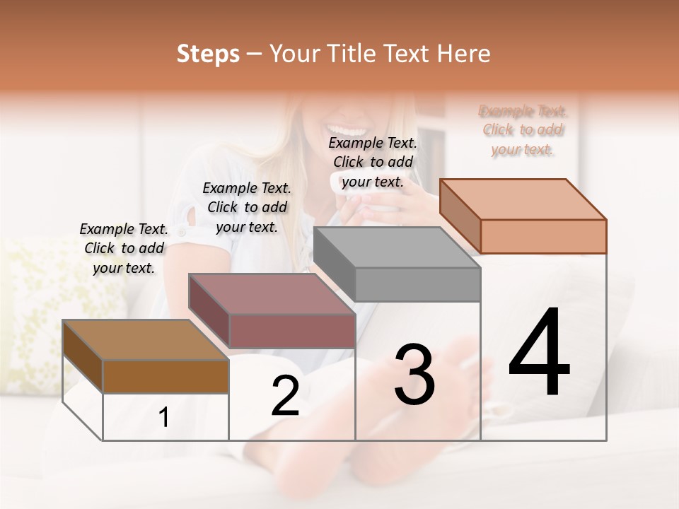Portrait Young House PowerPoint Template