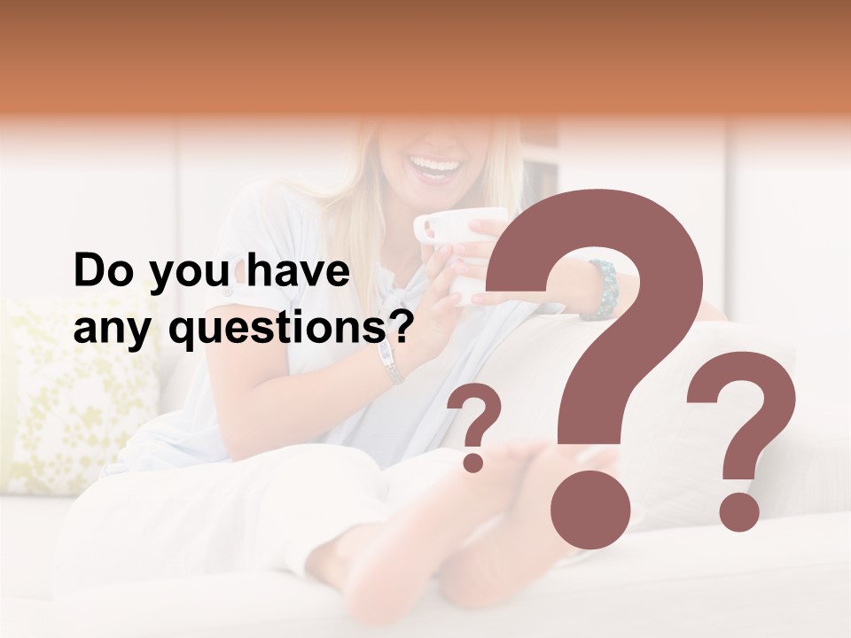 Portrait Young House PowerPoint Template