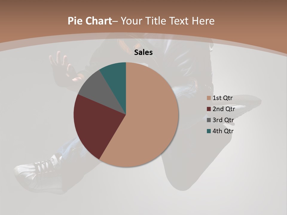 Exercising Elegance Male PowerPoint Template