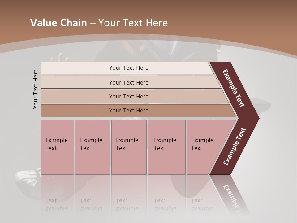 Exercising Elegance Male PowerPoint Template