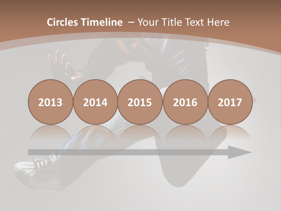 Exercising Elegance Male PowerPoint Template