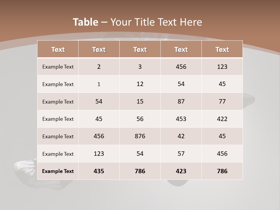 Exercising Elegance Male PowerPoint Template