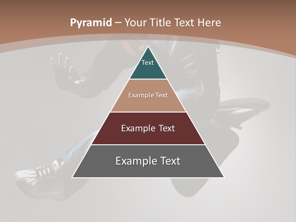 Exercising Elegance Male PowerPoint Template