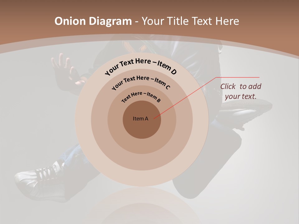 Exercising Elegance Male PowerPoint Template