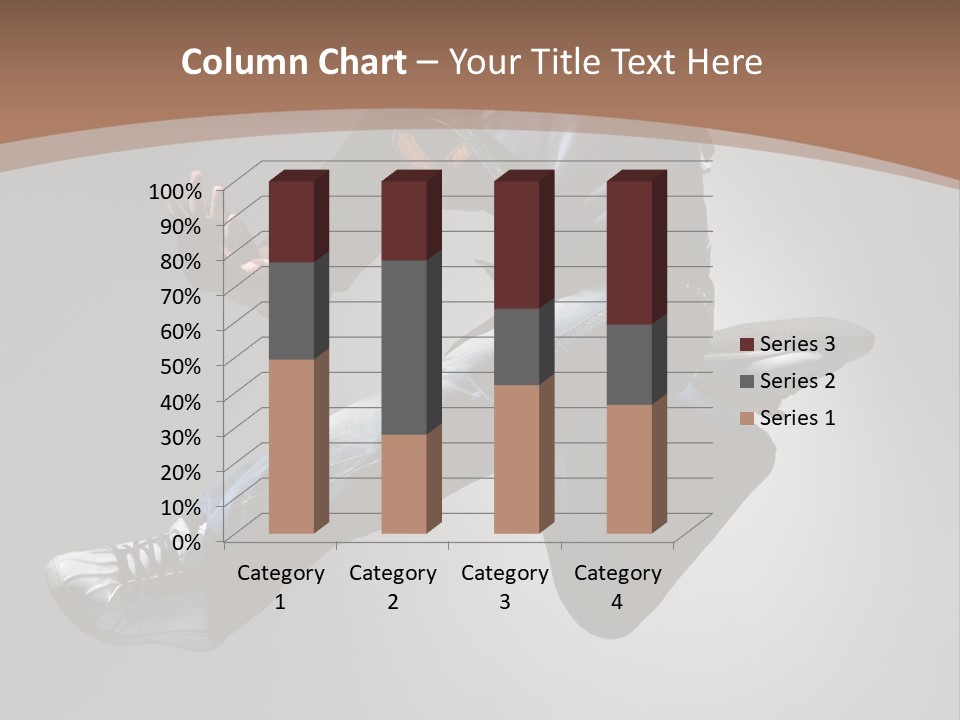 Exercising Elegance Male PowerPoint Template