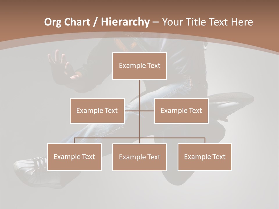 Exercising Elegance Male PowerPoint Template