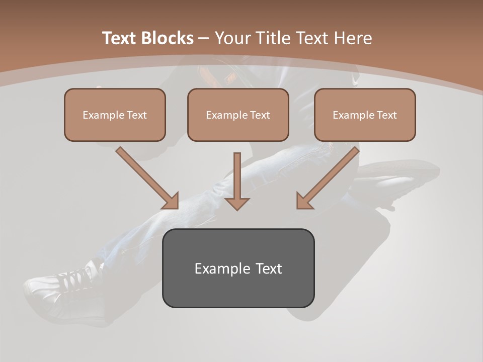 Exercising Elegance Male PowerPoint Template