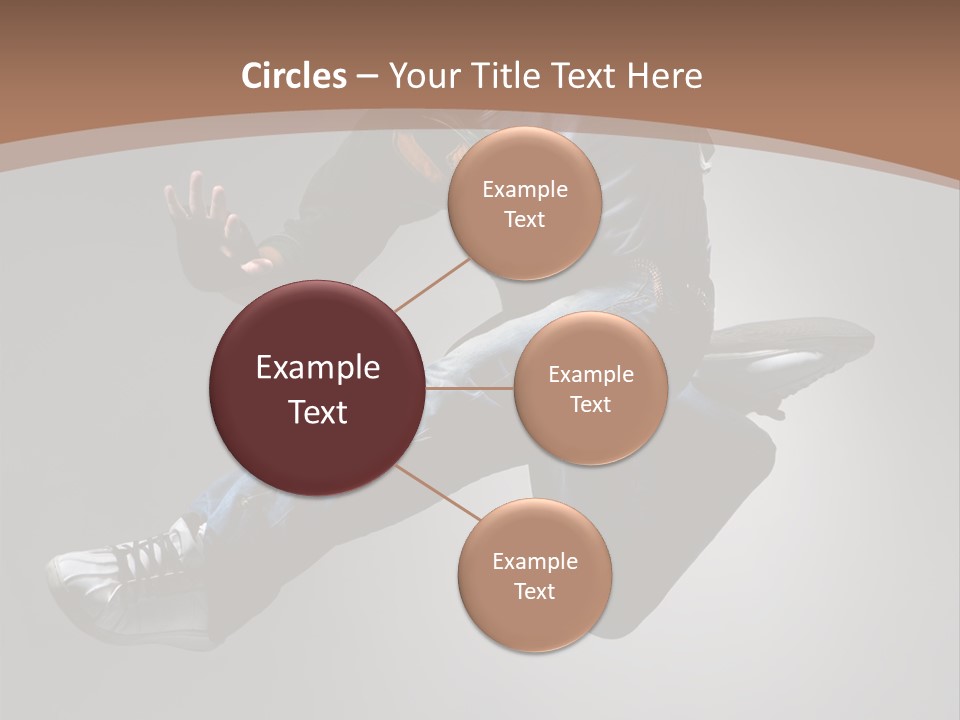 Exercising Elegance Male PowerPoint Template