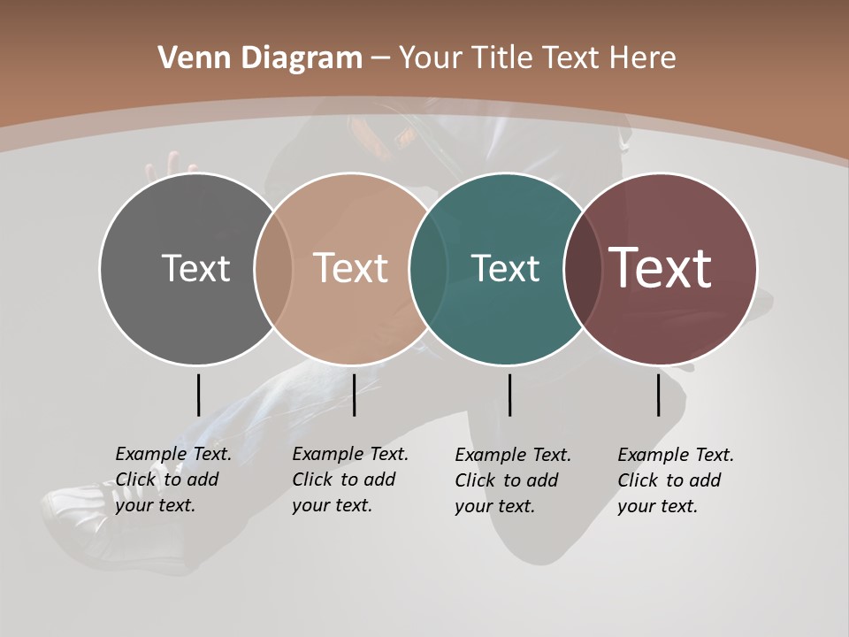 Exercising Elegance Male PowerPoint Template