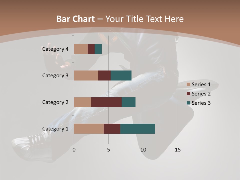 Exercising Elegance Male PowerPoint Template