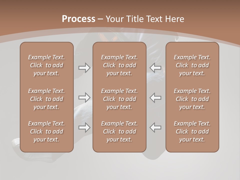 Exercising Elegance Male PowerPoint Template