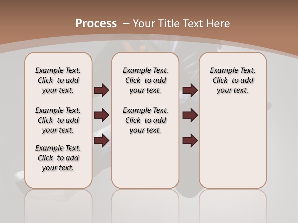 Exercising Elegance Male PowerPoint Template