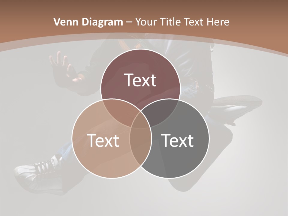 Exercising Elegance Male PowerPoint Template