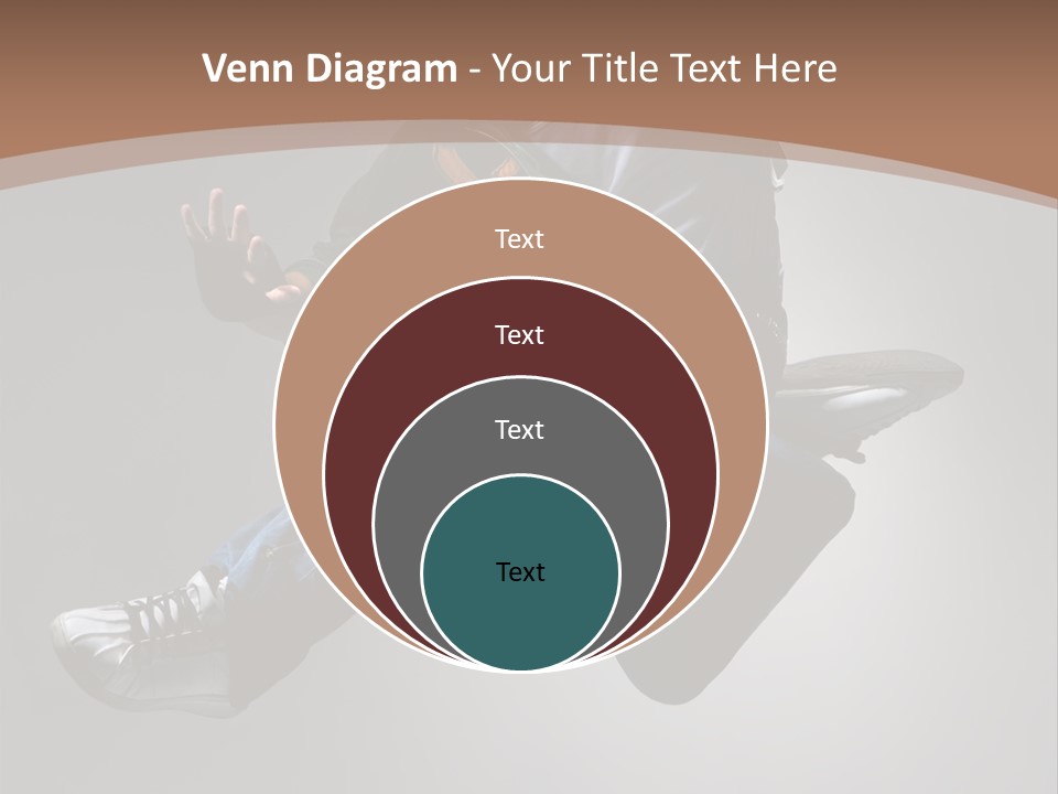 Exercising Elegance Male PowerPoint Template