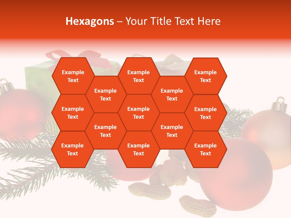 Gift Package Bow PowerPoint Template