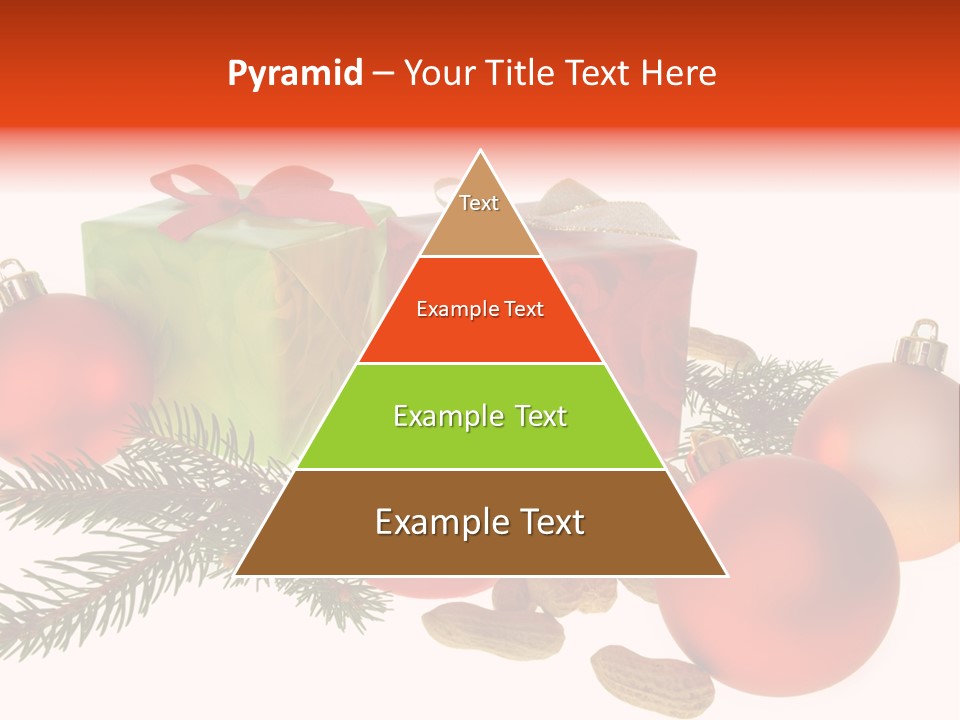 Gift Package Bow PowerPoint Template