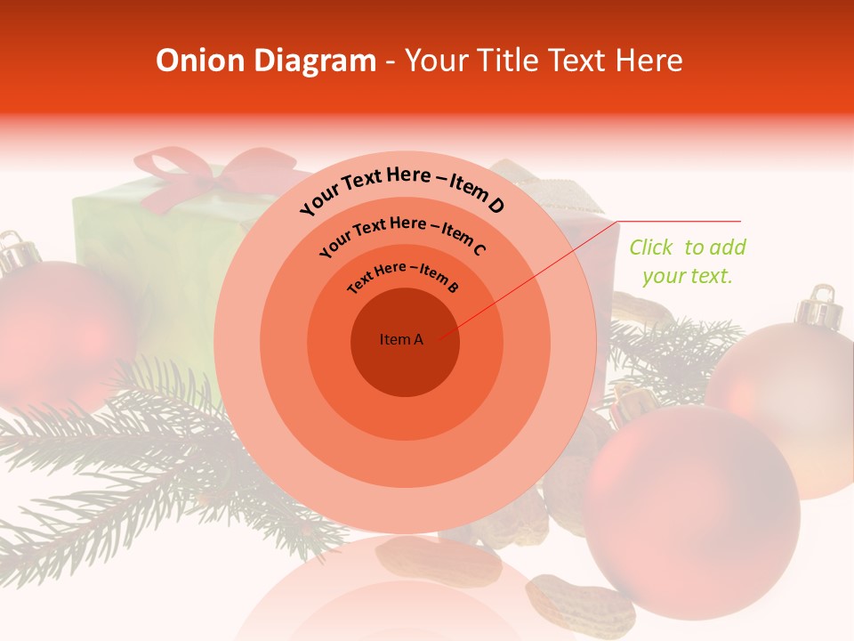 Gift Package Bow PowerPoint Template