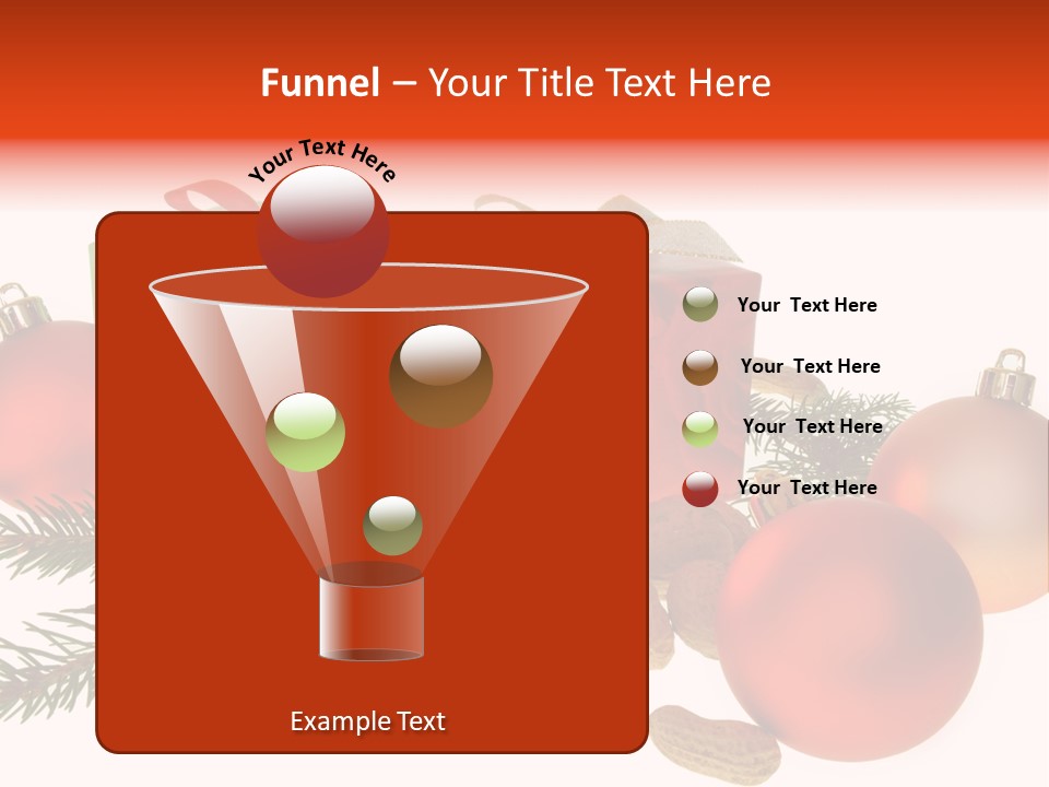 Gift Package Bow PowerPoint Template