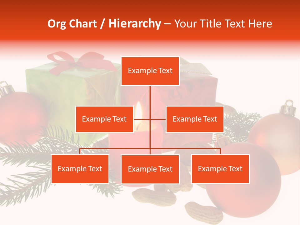 Gift Package Bow PowerPoint Template