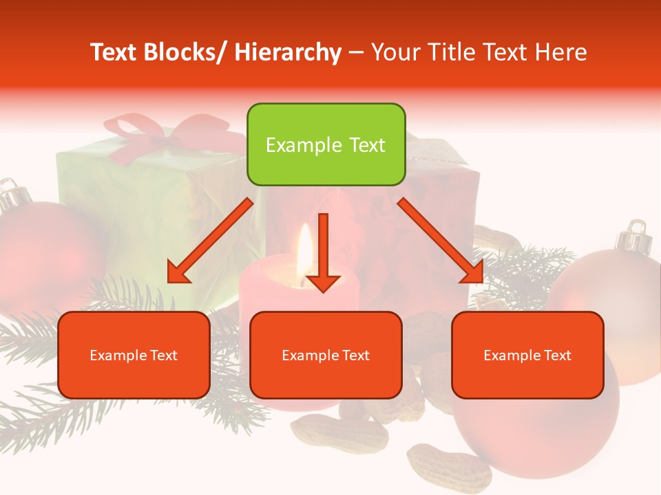 Gift Package Bow PowerPoint Template