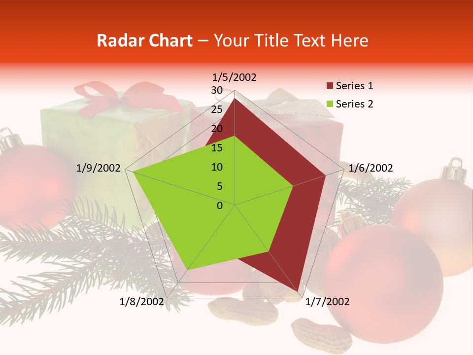 Gift Package Bow PowerPoint Template