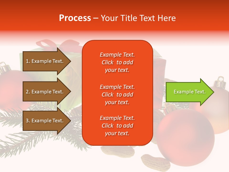 Gift Package Bow PowerPoint Template