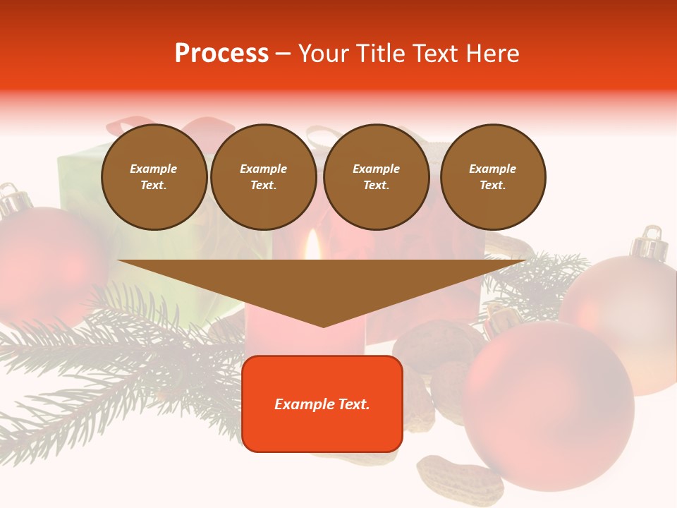 Gift Package Bow PowerPoint Template
