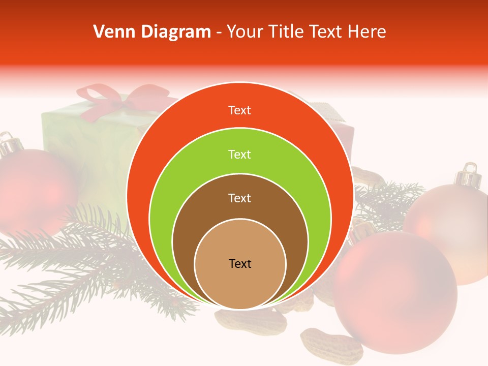 Gift Package Bow PowerPoint Template