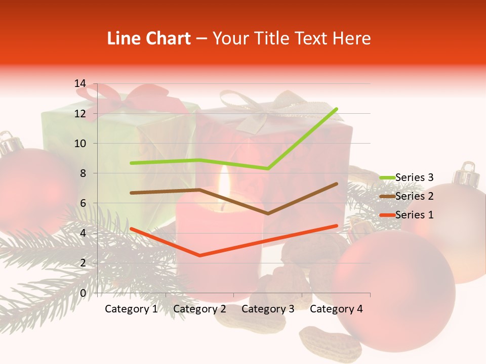 Gift Package Bow PowerPoint Template