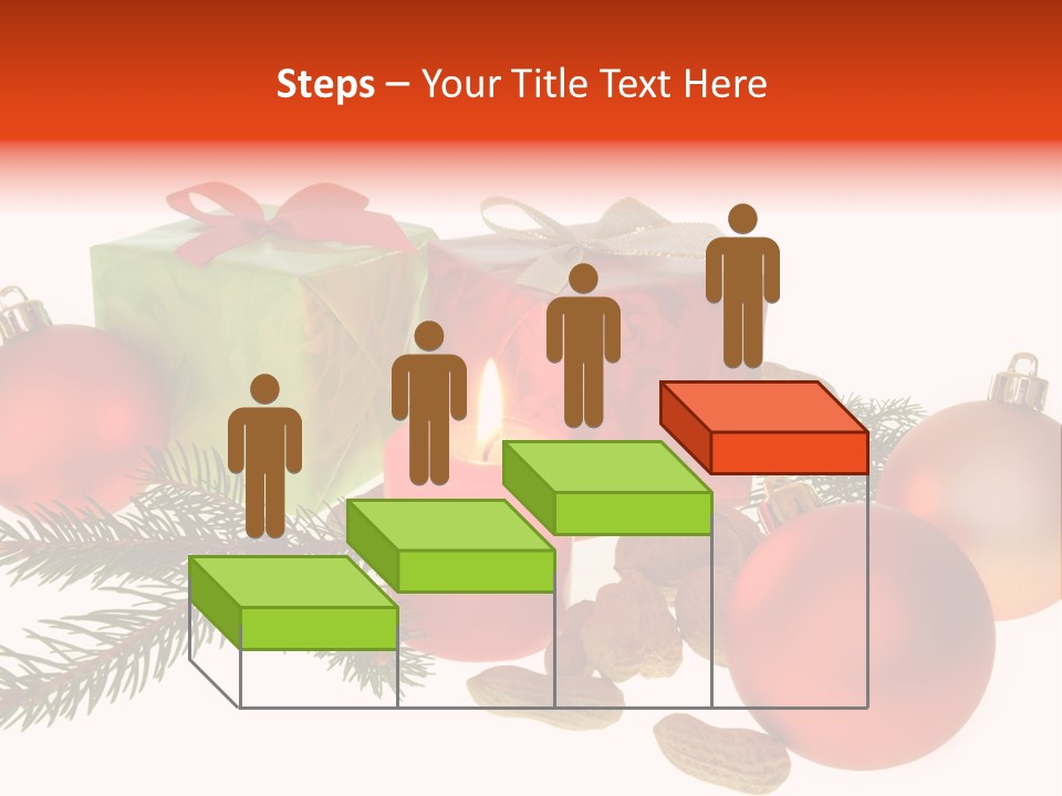 Gift Package Bow PowerPoint Template