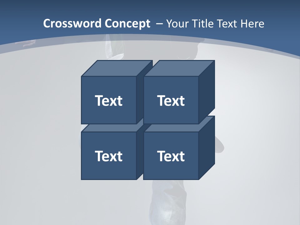 Complicated Action Leap PowerPoint Template