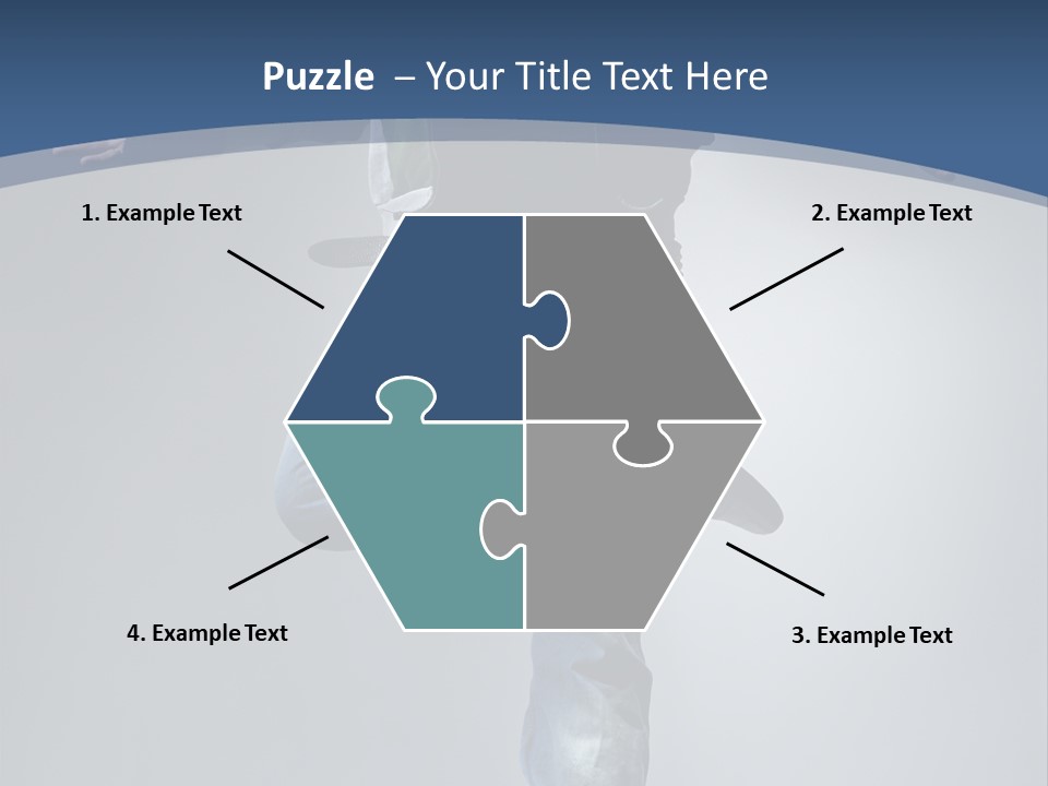 Complicated Action Leap PowerPoint Template