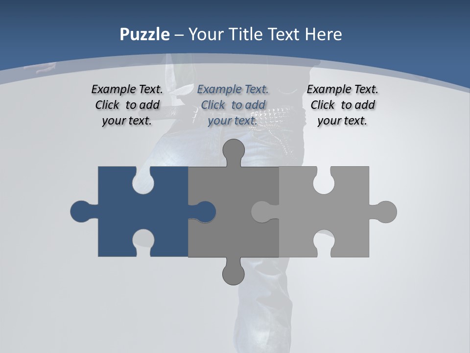 Complicated Action Leap PowerPoint Template