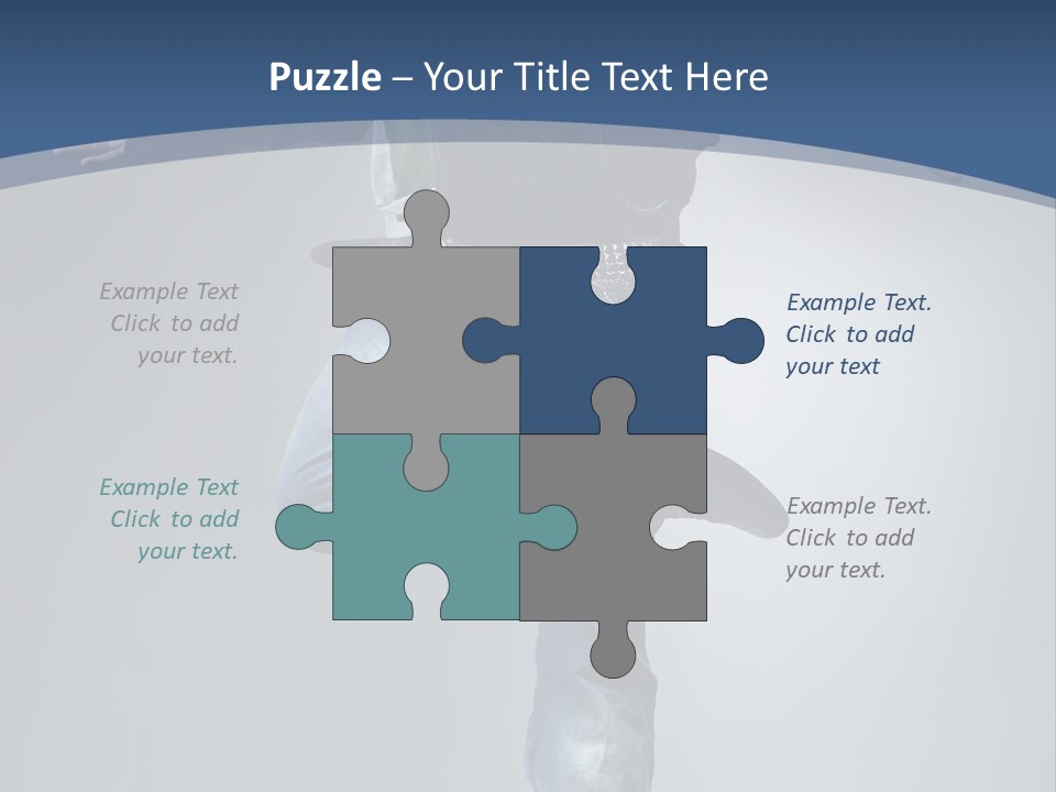 Complicated Action Leap PowerPoint Template