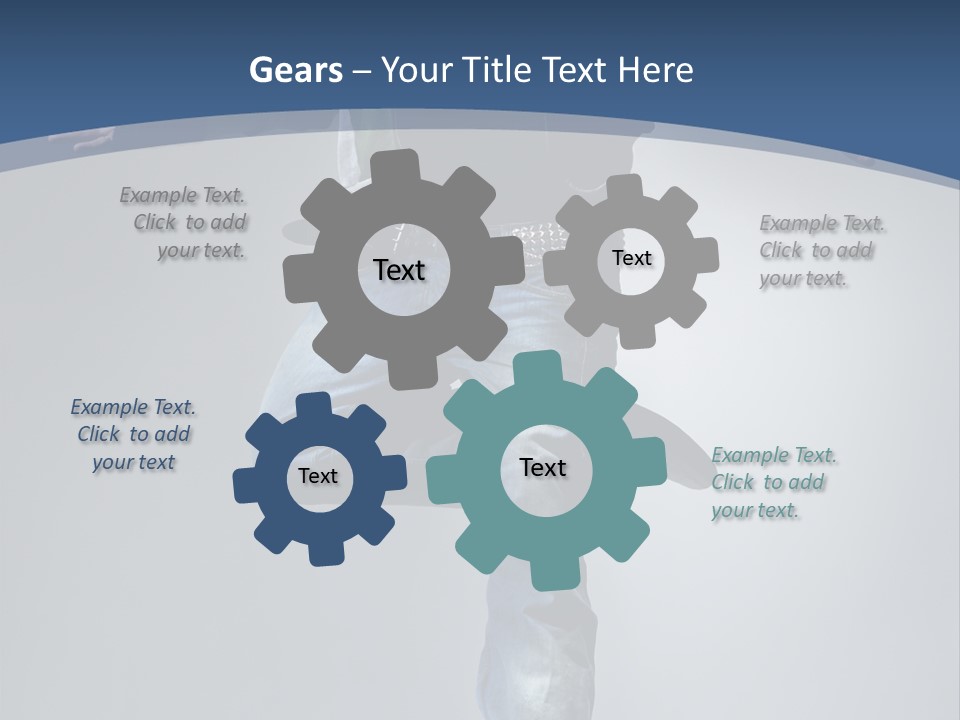 Complicated Action Leap PowerPoint Template