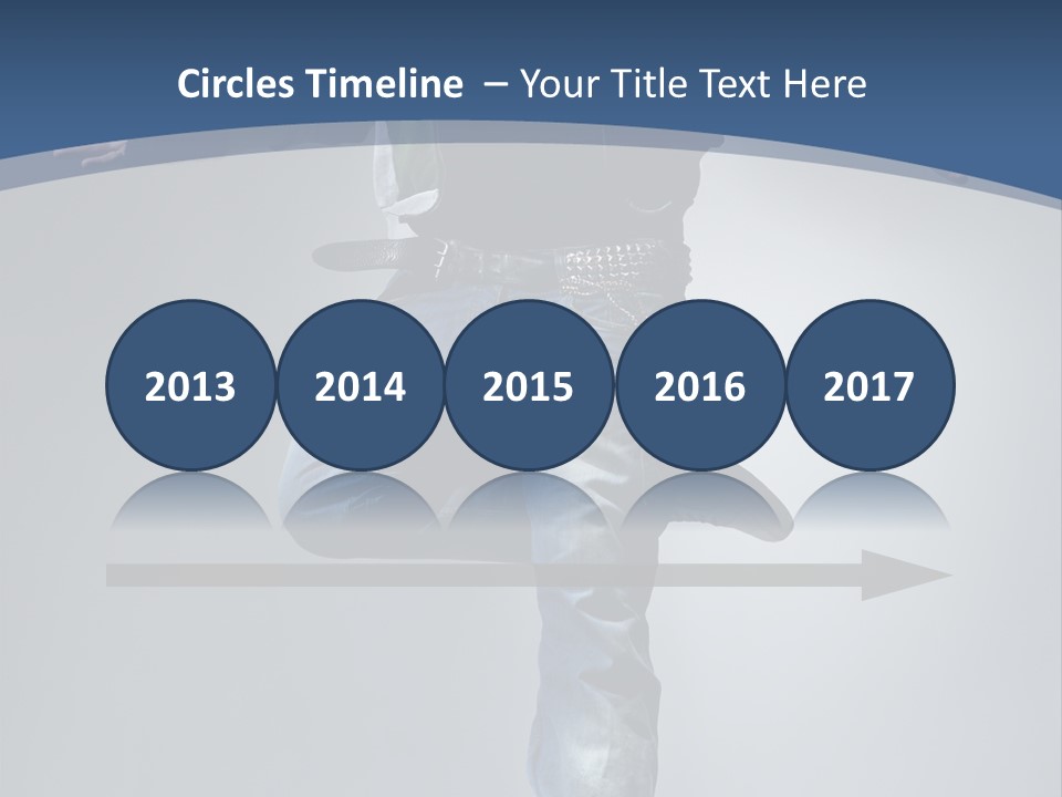 Complicated Action Leap PowerPoint Template