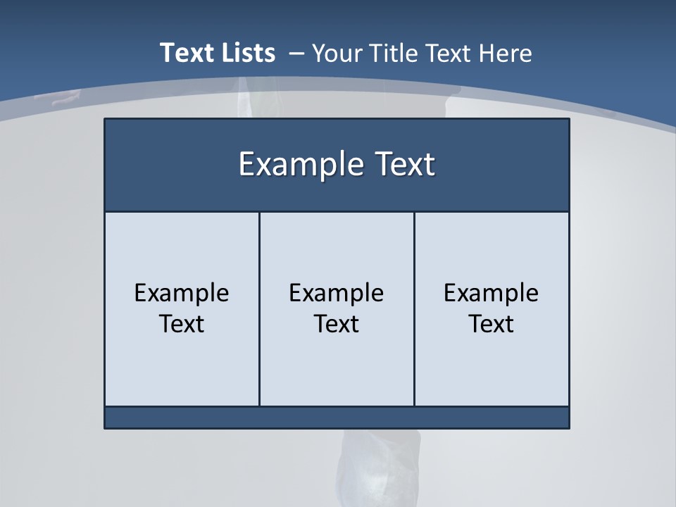 Complicated Action Leap PowerPoint Template