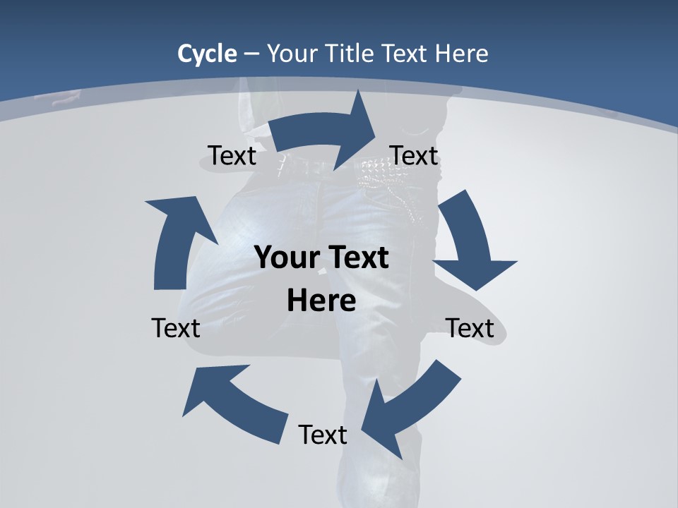 Complicated Action Leap PowerPoint Template