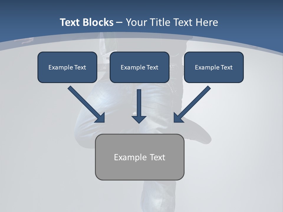 Complicated Action Leap PowerPoint Template