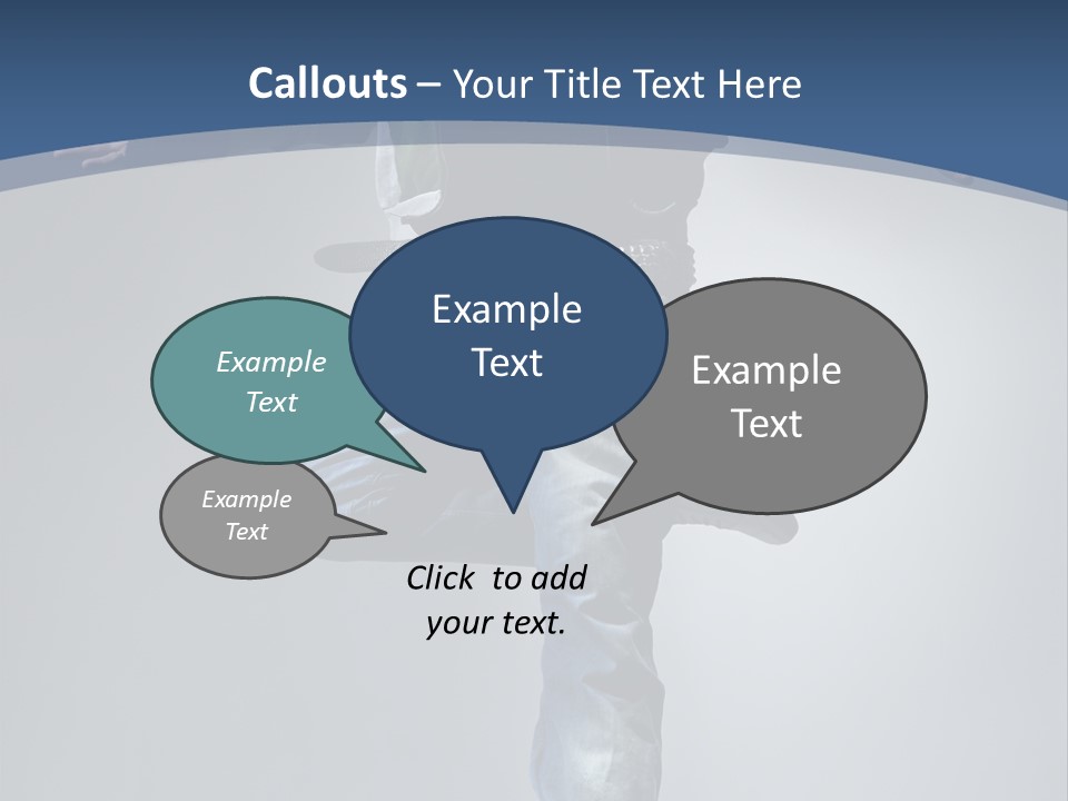 Complicated Action Leap PowerPoint Template