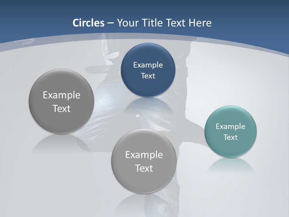 Complicated Action Leap PowerPoint Template