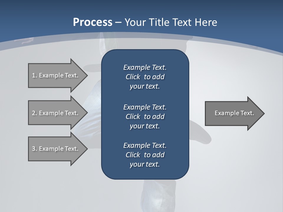 Complicated Action Leap PowerPoint Template