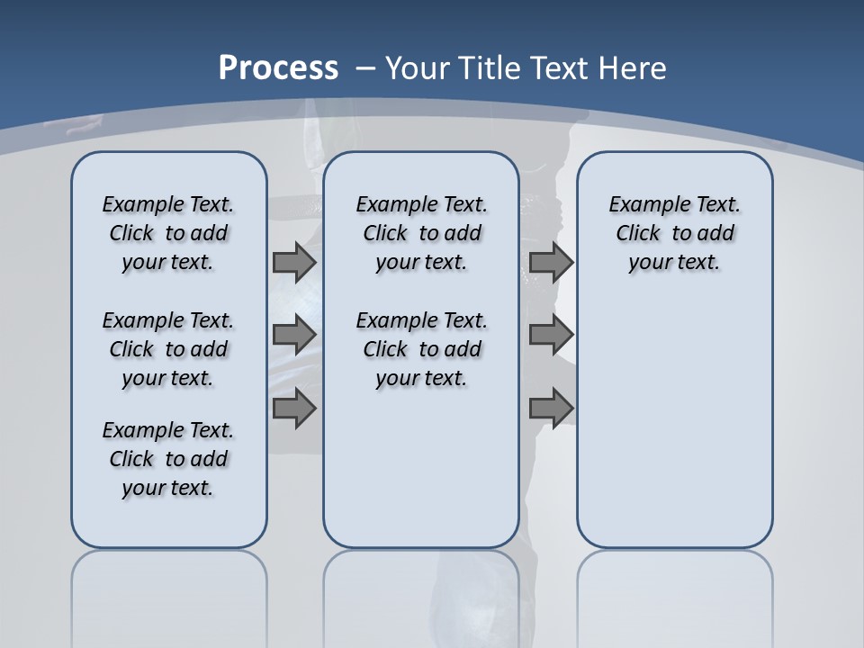 Complicated Action Leap PowerPoint Template