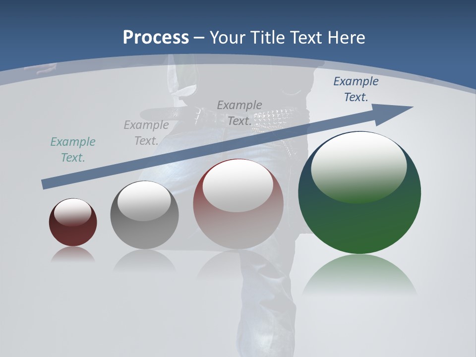 Complicated Action Leap PowerPoint Template