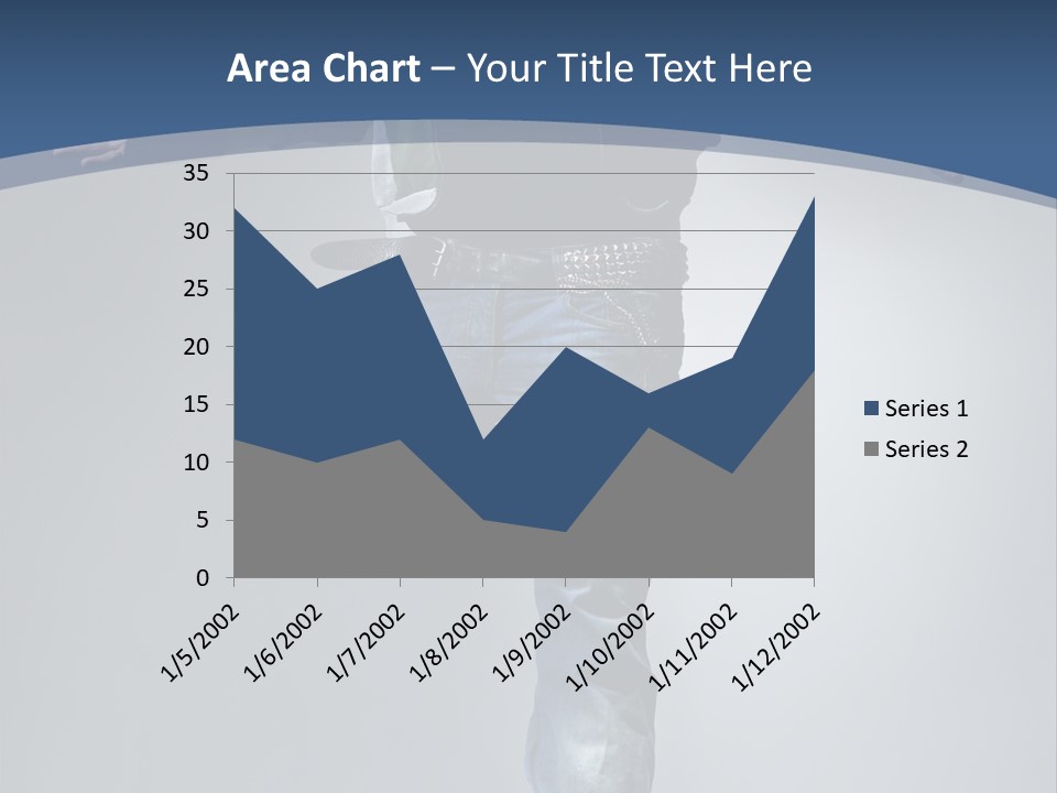 Complicated Action Leap PowerPoint Template
